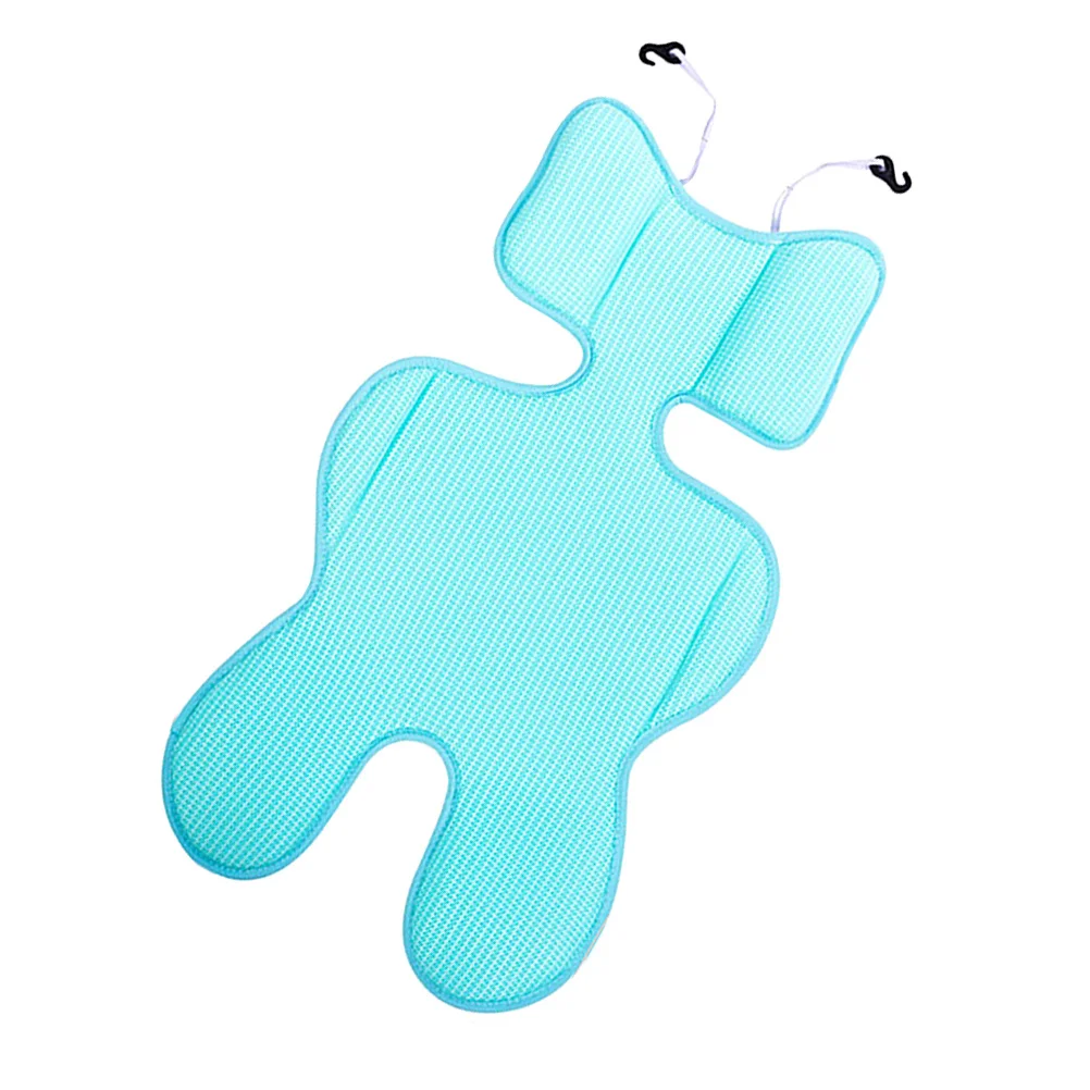 Breathable Baby Stroller Seat Cover Thickened Cotton Soft Cushion Sky Blue Universal for Baby Chair Stroller Safety Seat