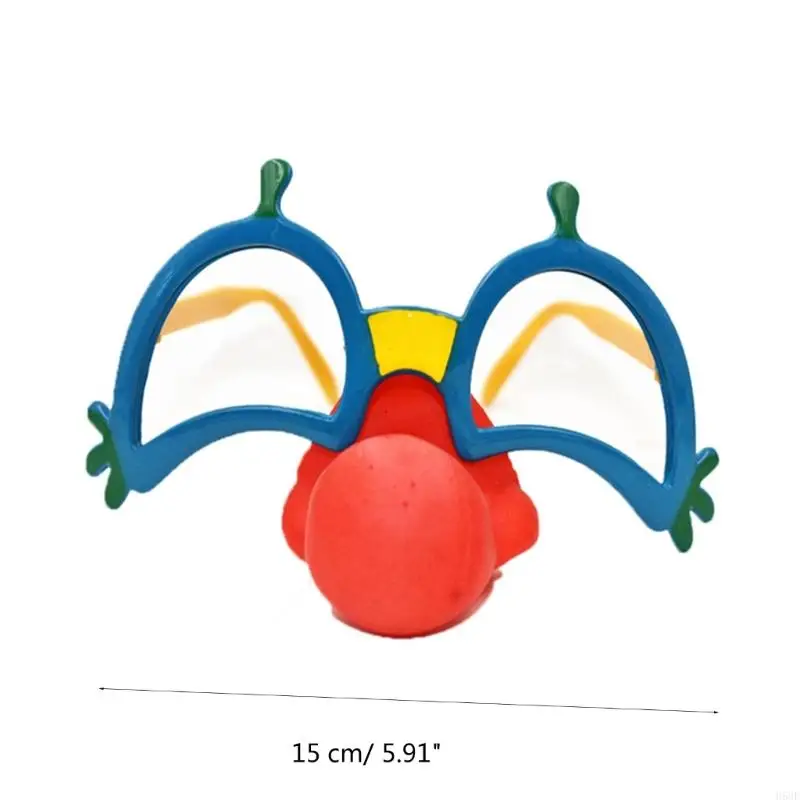H58e nieuwigheid clown glazen Halloween neusglazen grappige vermomming bril kinderen volwassenen