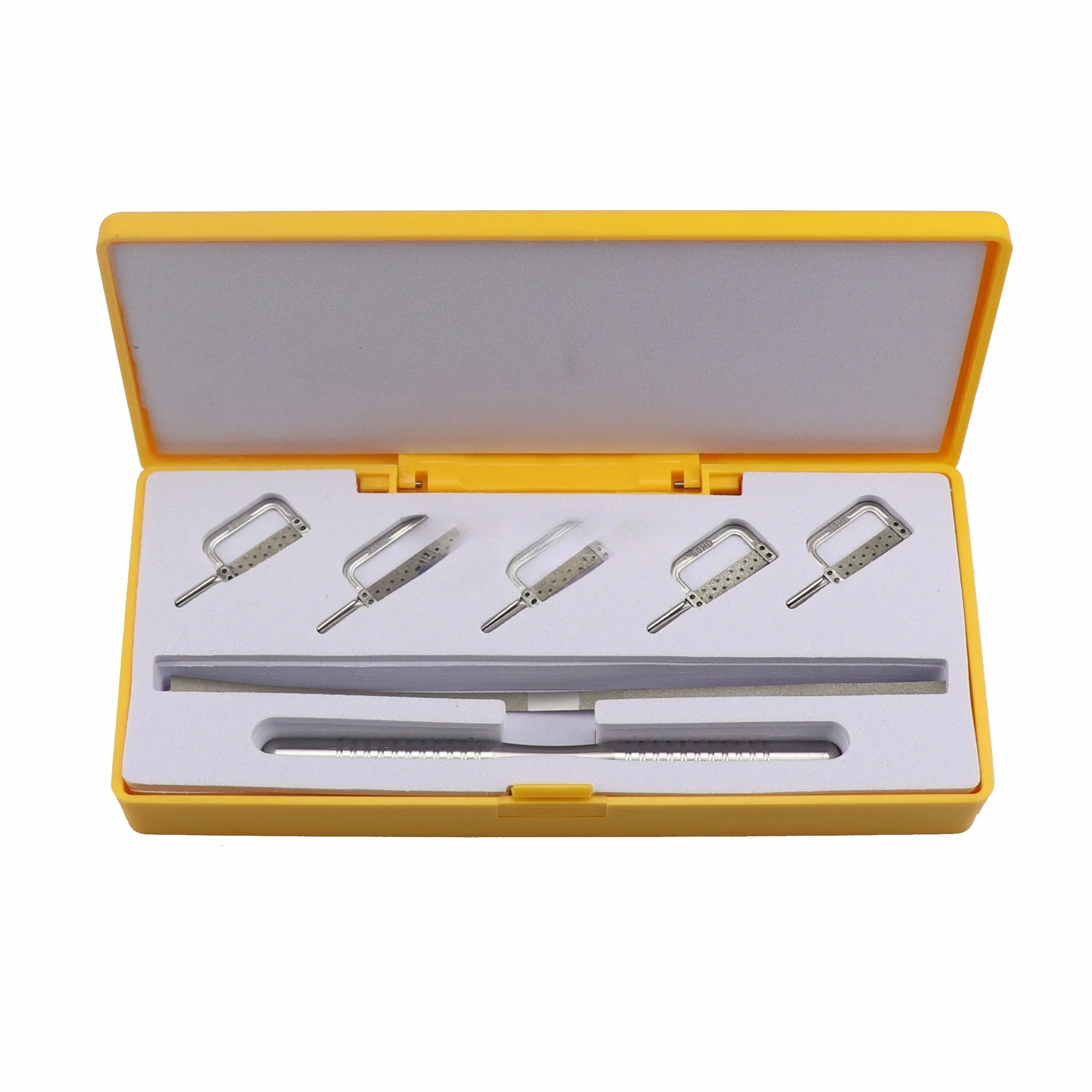 Dentals Orthodontics Stainless Steel Interproximals Enamels Reductions Kit Contra Angle kit/Abrasives Polishings Strip