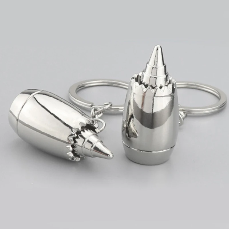 New Design Metal Plane Engine Keychains Mini Jet Engine Keyrings Gifts