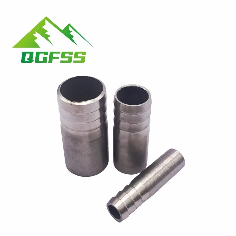 10mm-113mm  304 Stainless Steel Pipe Fitting Connector Barbed Pipe single head Pagoda Joint Connector Air Gas Water Fuel