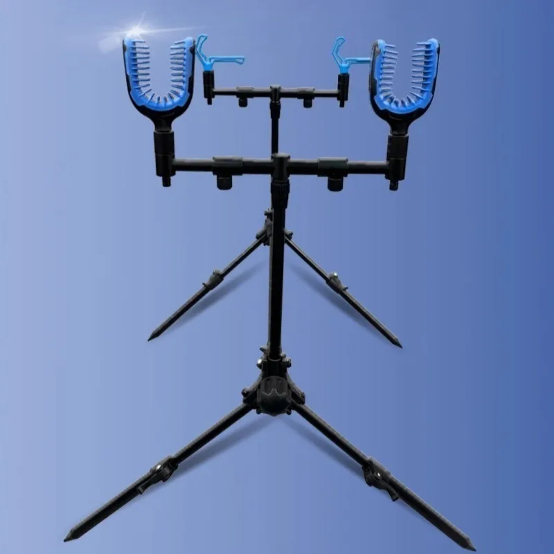 

Многофункциональная подставка для удочки, металлическая складная рама для удочки, портативный кронштейн для вставки грунта, аксессуары для рыбалки, принадлежности для снастей