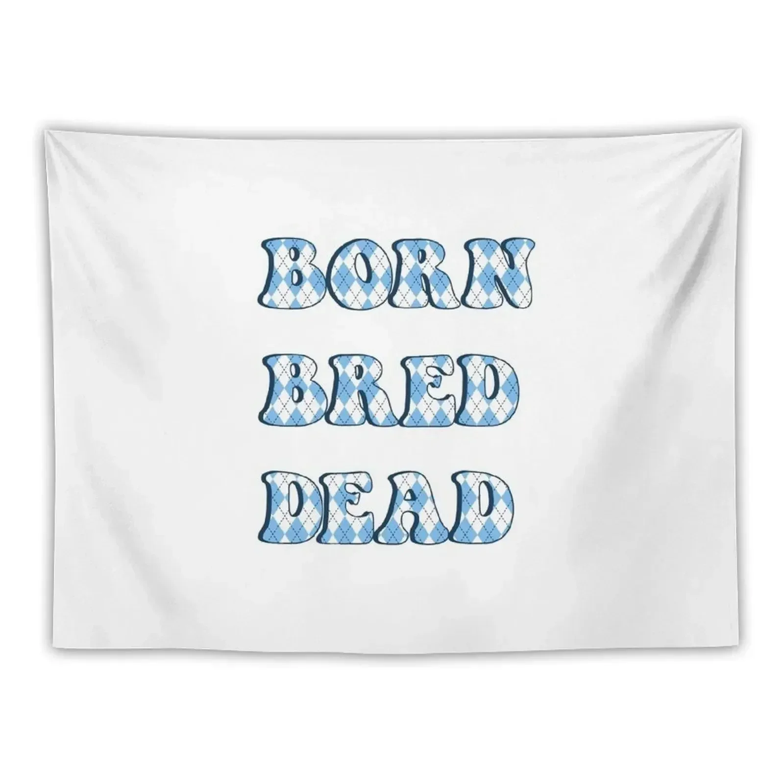 Born Bred Dead Argyle Tapestry Carpet Wall Carpet On The Wall Bedroom Organization And Decoration Tapestry