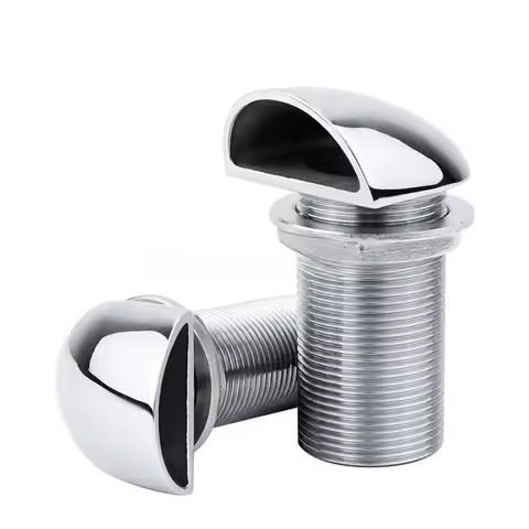 316 Stainless Steel Marine Boat Vent Cap Boat Yacht Deck Air Valve Tank Ventilation Cover 1/2in 3/4in 1inch 1-1/4in 1-1/2in 2in