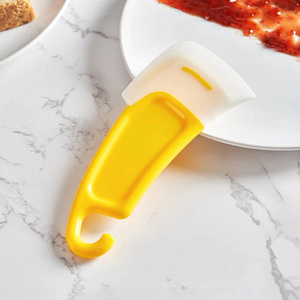 Silicone Dough Scraper Flexible Dish Cleaning Scraping Spatula Easy To Clean Pan Cleaning Tool Kitchen Tools Kitchen Accessories