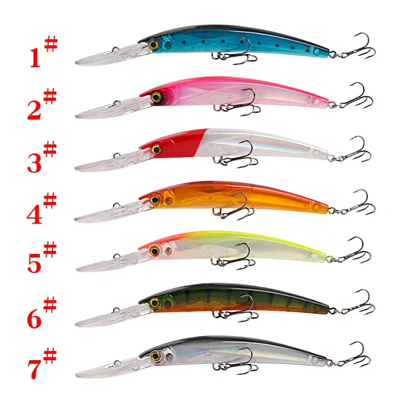 Big Minnow - Señuelo duro 17 cm/23 g para curricán, lubina y lucio - imagen 5