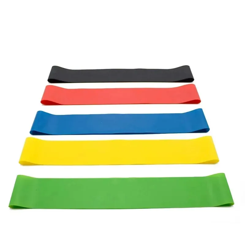 1/2/3/4/5pcs Resistance Circle Mini Fitness Stretch Band Stretch Band Rally Band Strength Training Hip Stretch Circle Rally Band