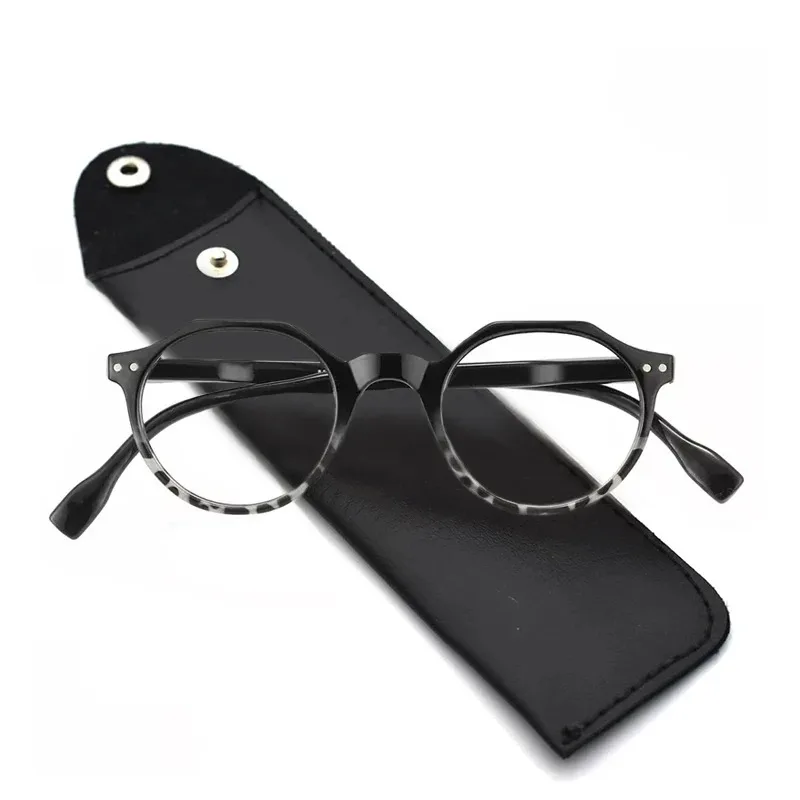 Anti-Blaulicht-blockierende Lesebrille für Damen und Herren, blendfrei, presbyopische Computerbrille mit Etui, Dioptrien von +0 bis +3,5 – Detail 8