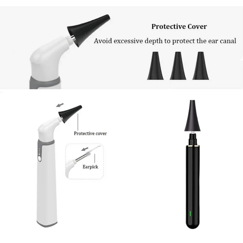 Ear Specula Otoscope Accessories Sets for 3.9mm Ear Wax Removal Camera