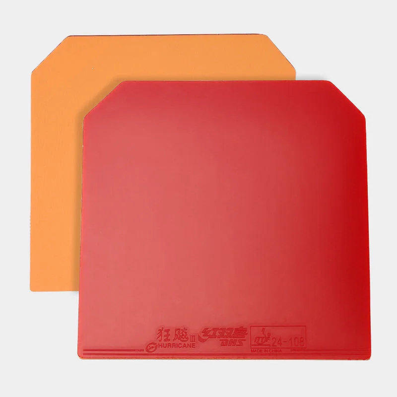 Original dhs furacão 3 provincial esponja laranja tênis de mesa borracha pips-in dhs ping pong esponja borracha profissional