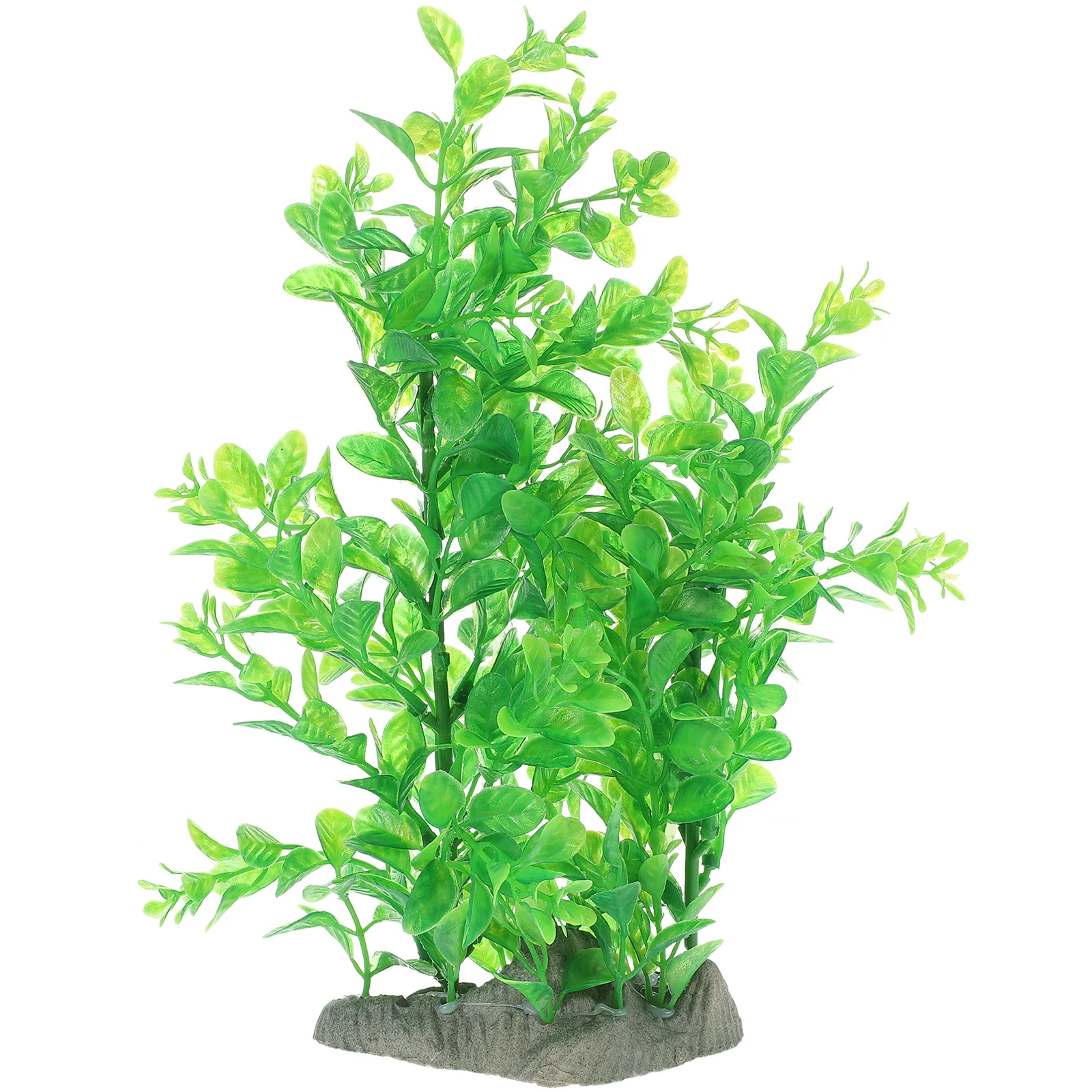 

Realistic Green Fake Aquarium Plants Fish Decor For Reptile Terrarium Turtle Tank Lifelike Water Grass Decoration Durable