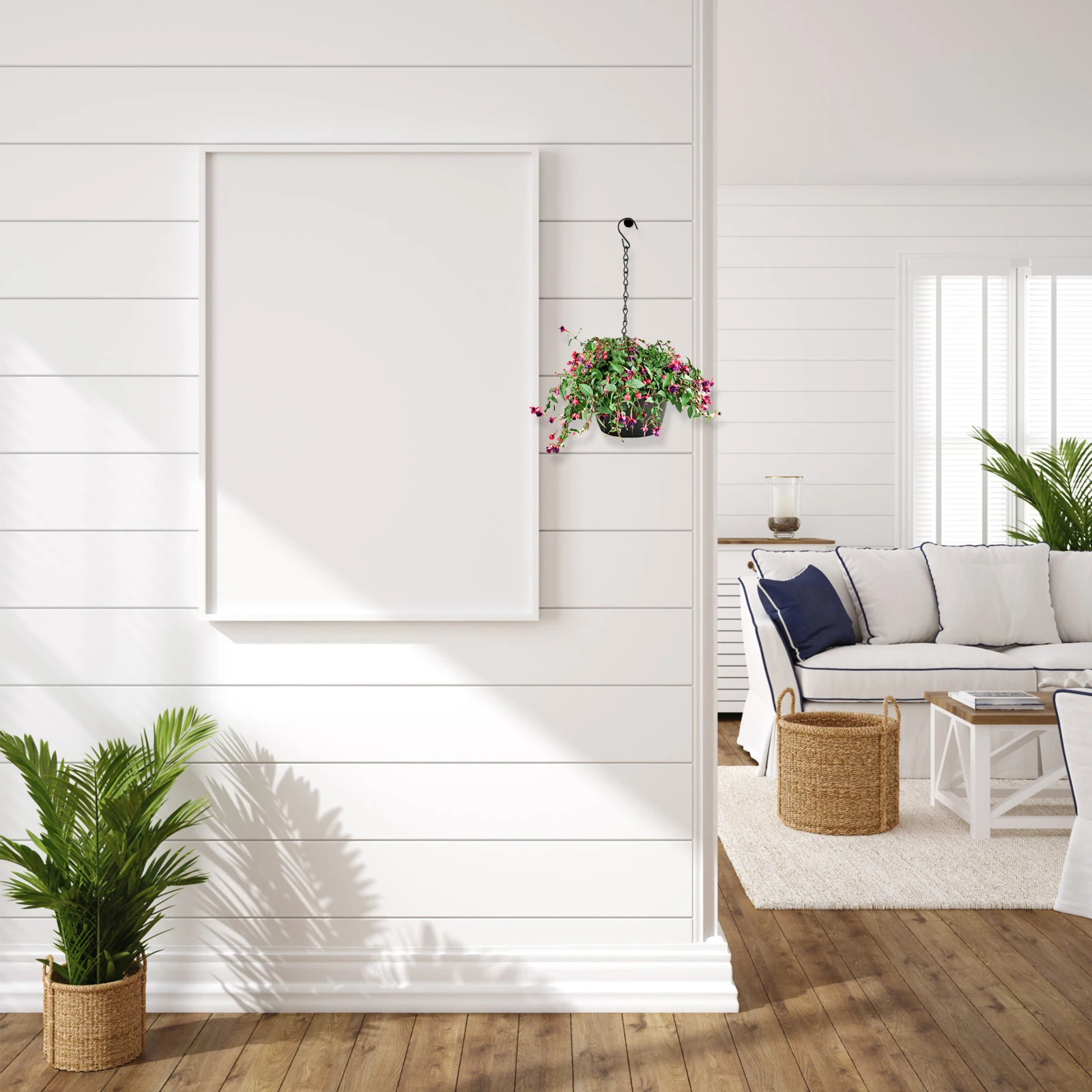 

10Pcs Planter Hanging Chain Iron Metal Chain Hanger for Bird Cage Flower Pot Wind Chimes Hummingbird Feeder Home Garden Outdoor