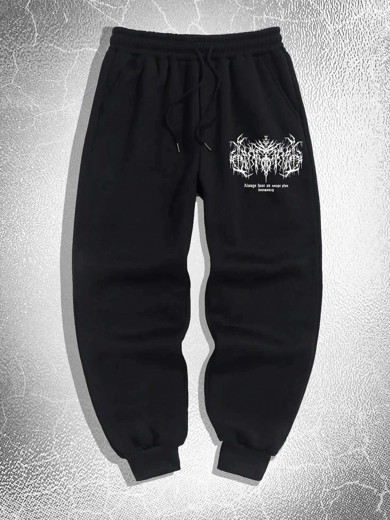 

Креативный узор с принтом, модные универсальные однотонные брюки в стиле Харадзюку, повседневные удобные мужские спортивные брюки для бега на открытом воздухе, фитнеса