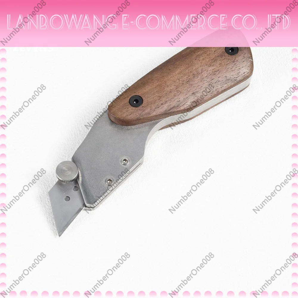 Heavy Duty Utility Knife Trapezoid Blade Carpet Leather Craft Cutting Tool