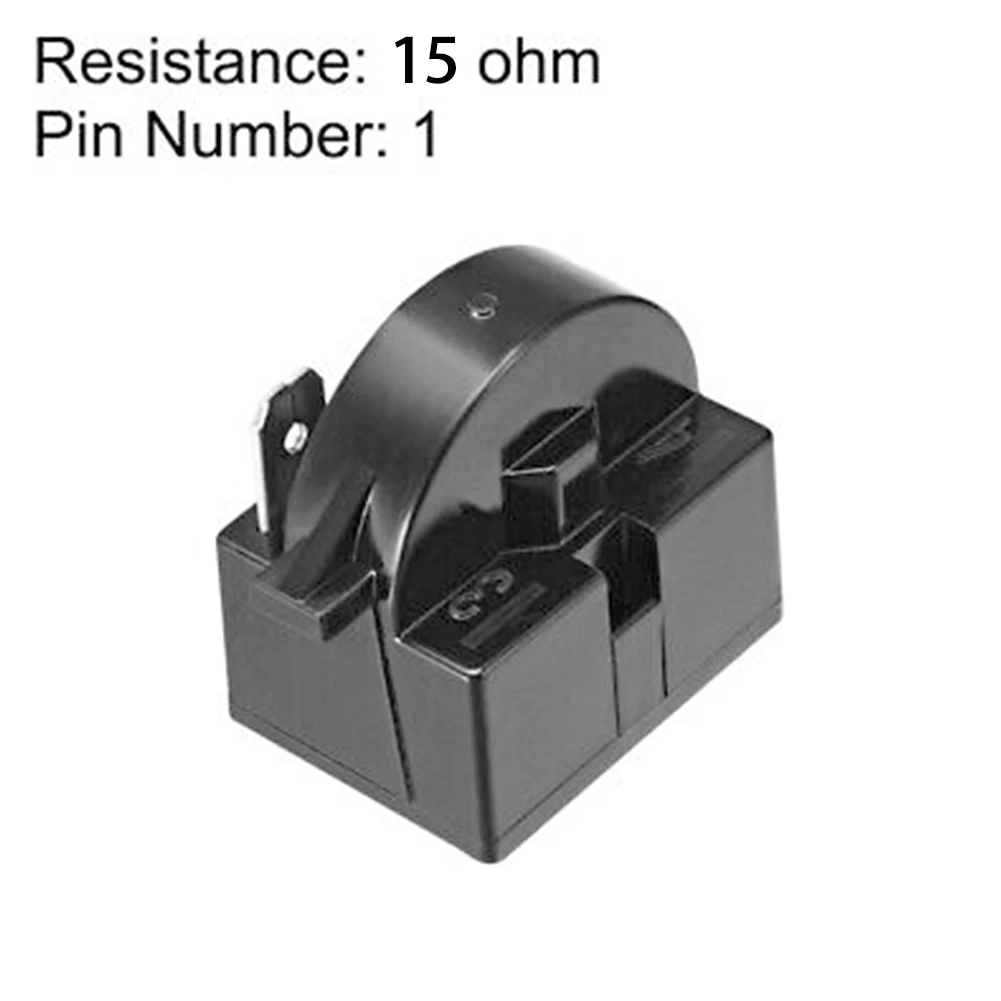 Part PTC Relay Replacement Spare Parts Black 12/15/22/33 Ohm Accessories Household Refrigerator Easy To Install