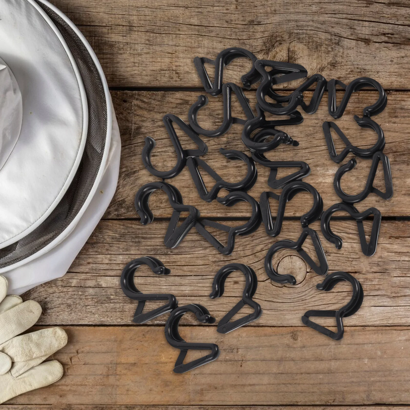 

20Pcs Rv Tent Hooks Heavy Duty S Shape Hanging Hooks for Camping Lights Kitchenware Outdoor Adventure Organizer Accessories