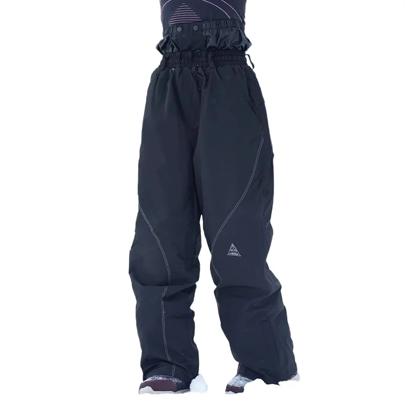 

Ski pants men women snow pants professional outdoor equipment windproof waterproof winter single and double board snow pants