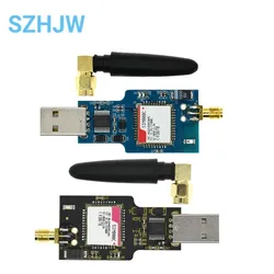 Módulo USB a GSM de cuatro bandas, módulo GSM GPRS SIM800 SIM800C para mensajería SMS inalámbrica Bluetooth con antena