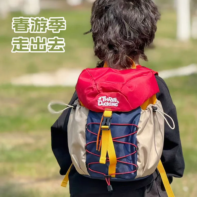 

Children's Backpack Boys Girls Bag Kindergarten Kids Large Capacity Lightweight Outdoor Hiking Climping Backpacks For Travel