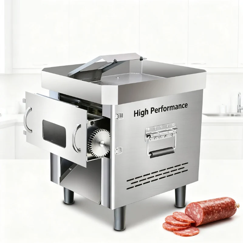 

Резак для мяса из нержавеющей стали, полностью автоматическая электрическая машина для нарезки кубиками, измельченный нарезанный кубиками, режущие инструменты