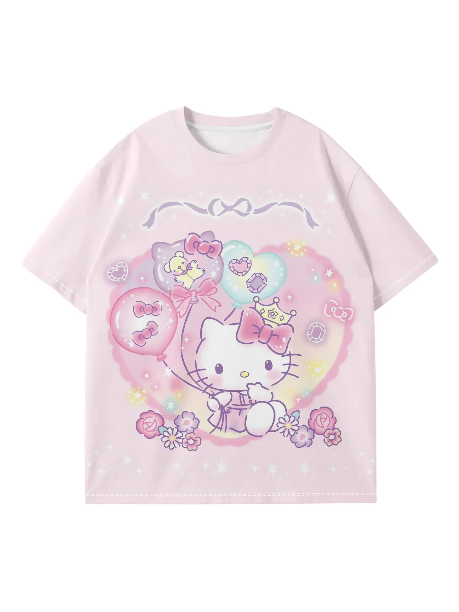 Pink Girl Heart T-S… - image