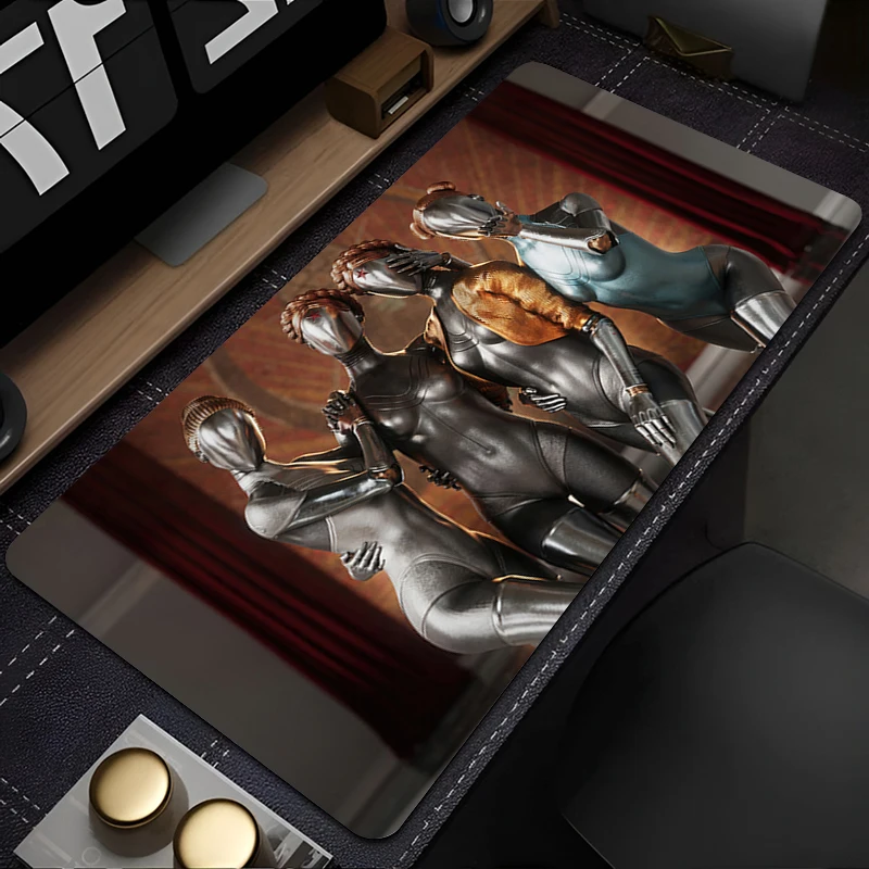 Mouse Pad big Atomic Heart Computer Office Game Table Mats Rubber Anti-slip Gaming Keyboard coaster Long Desk Pads game Mousepad