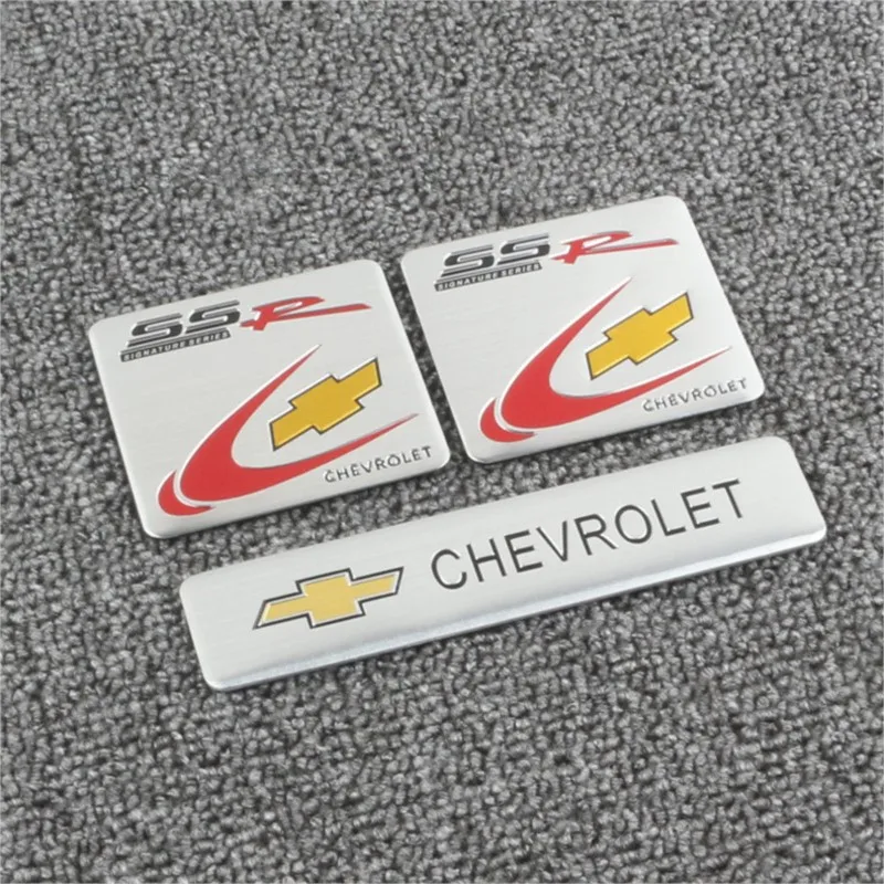 3D Car Metal Emblem Badge Car Body Trunk Badge Stickers Decal For Chevrolet Cruze Aveo Captiva Lacetti Auto Accessories