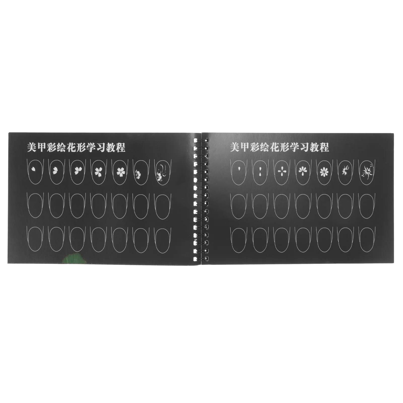 

Art Practice Book Blank Nail Painting Drawing Sheets For Beginners Manicure Training Kit Nail Supplies Technician Tools