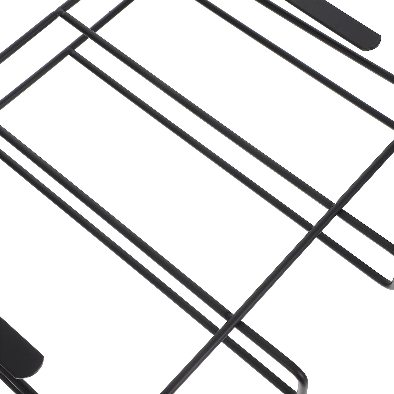Black Hanging Scale Holder No Drill Bathroom Scale Storage Rack Under Cabinet Shelf Mount Organizer Space Saving Bathroom view 6