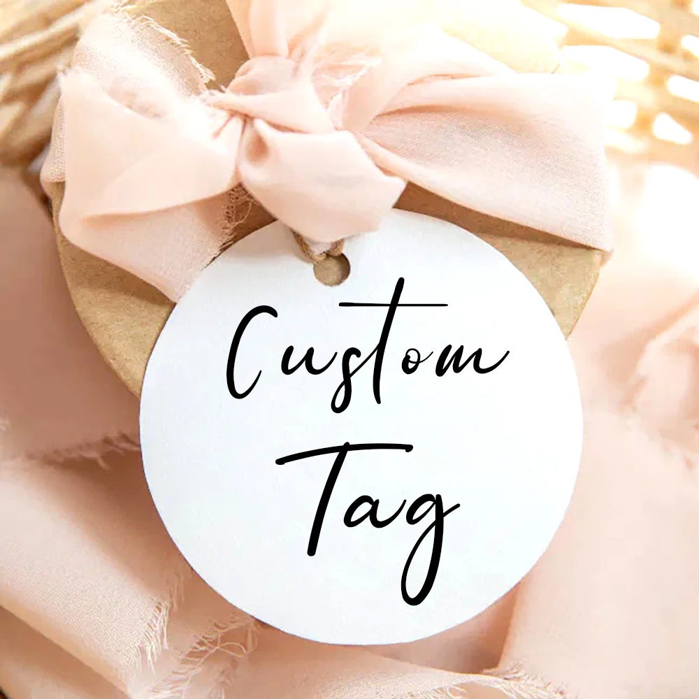 Custom Wedding Round Tags Custom Name Text Wedding Favorite Tags Custom Thank You Candy Favors Tags Gift Tags Personalized