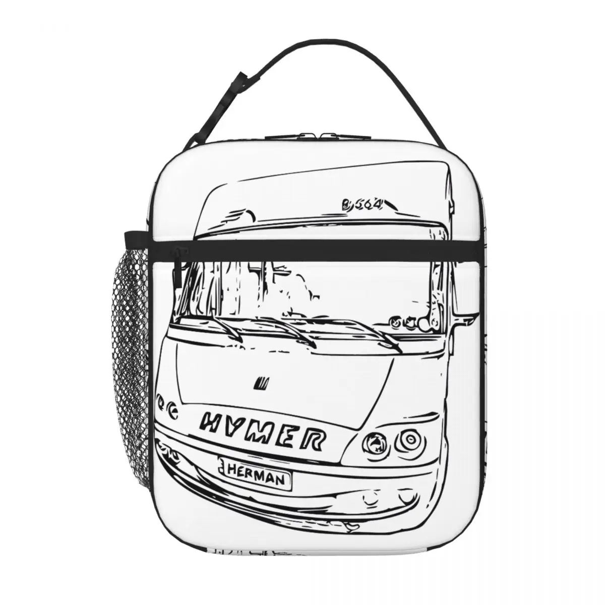 Hot Sale Herman The Hymer Motorhome Front Large Capacity Insulated Snack Tote Newborn Food Storage Lunch Carrier