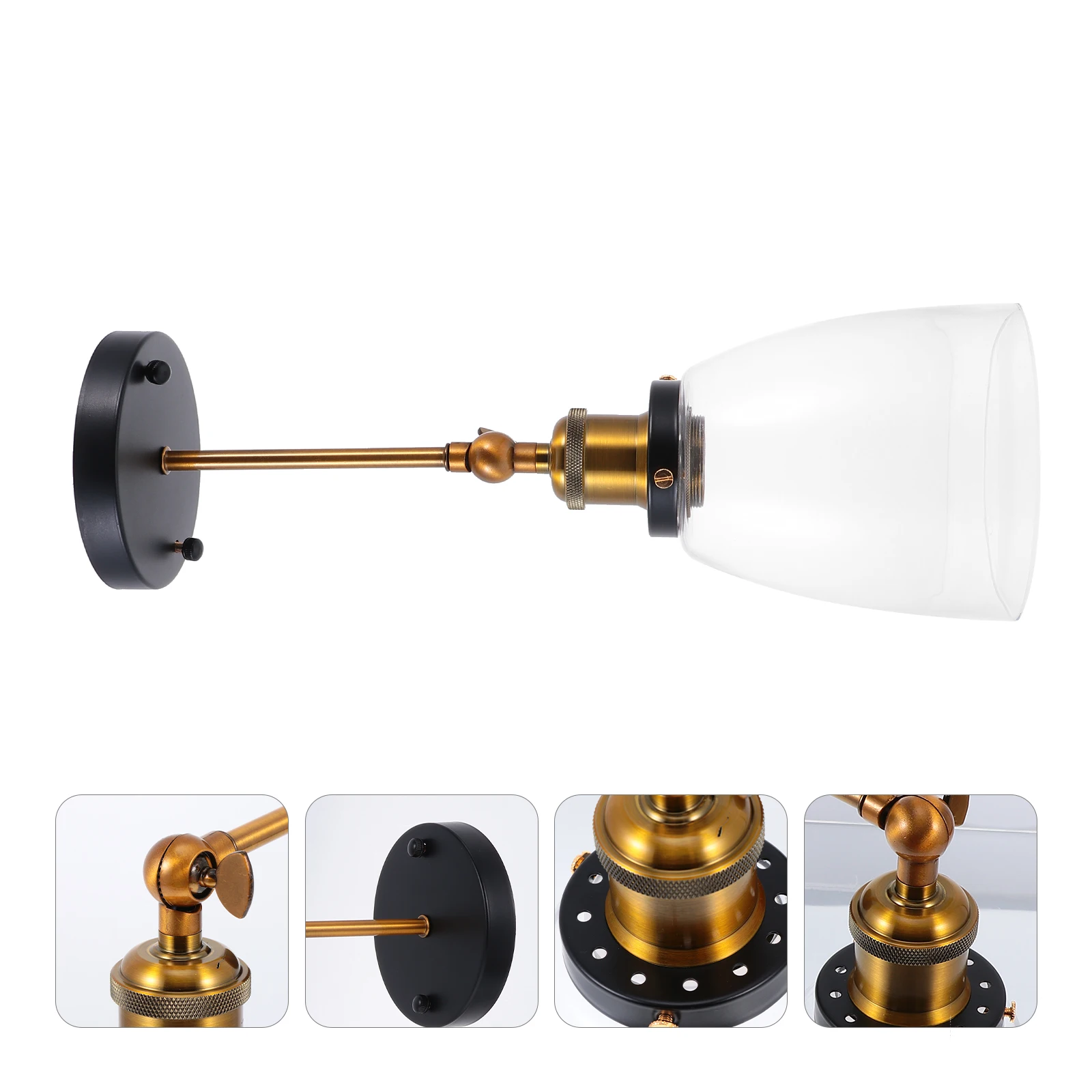 

1Pcs Modern Nordic Wall Light Creative Bedroom Lamp Exquisite Workmanship Easy Install Home Decor Wall Light Home Decor