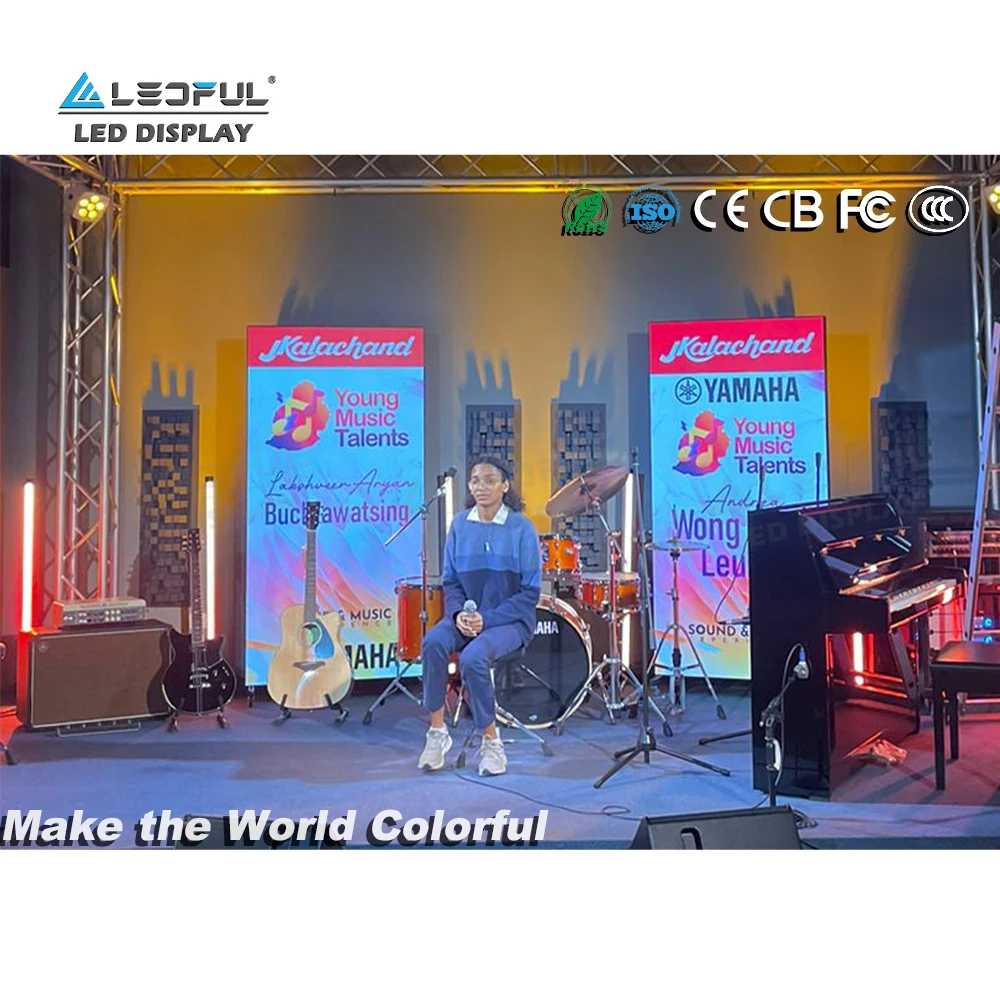 Small Pixel Pitch Retail Store Shopping Mall Digital Signage Display Board LED Poster P2.5MM With Wifi Control