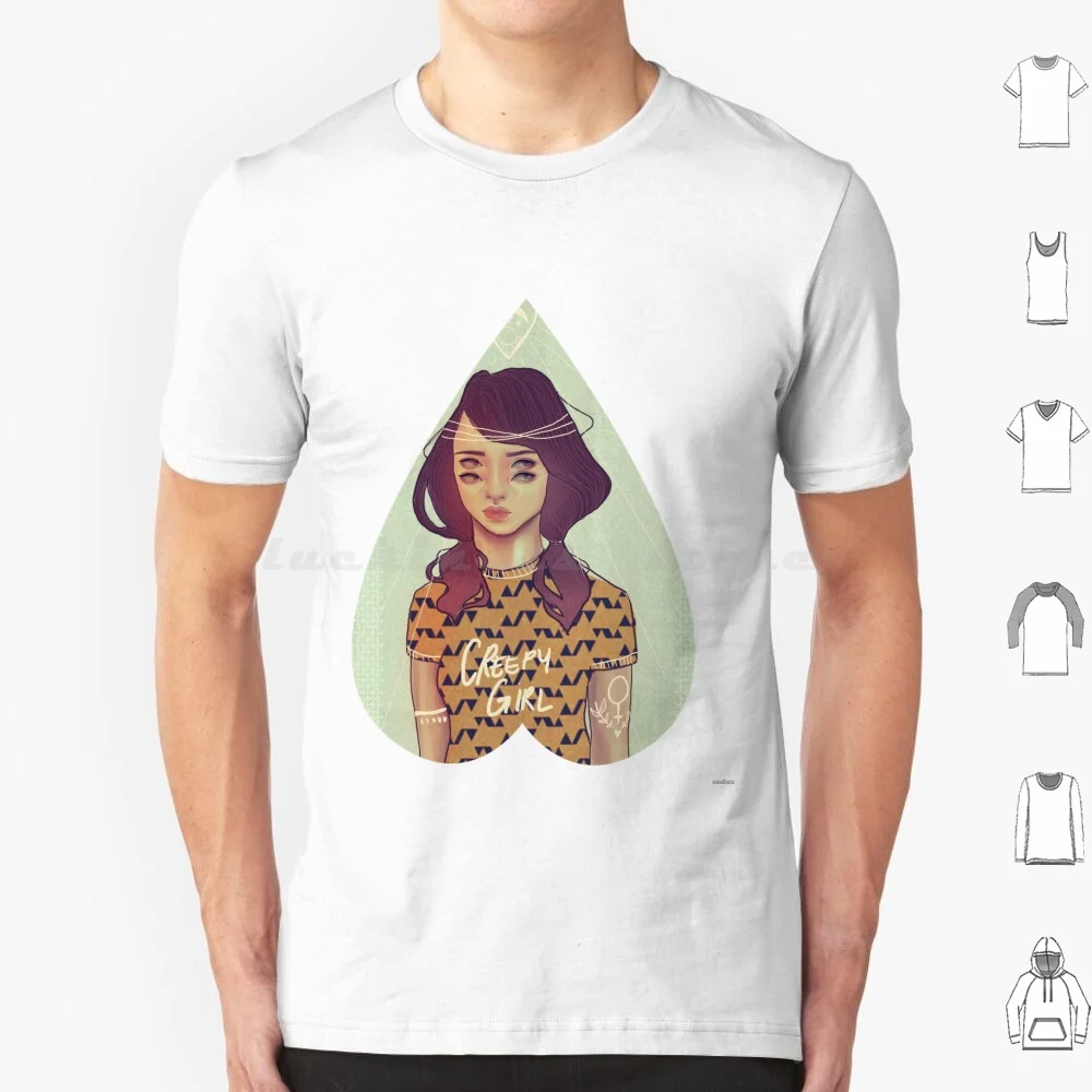 Ouija T Shirt Cotton Men Women DIY Print Ouija Witch Wicca Wiccan Magic Magician Wizard Four Eyes Third Eye Girl Portrait