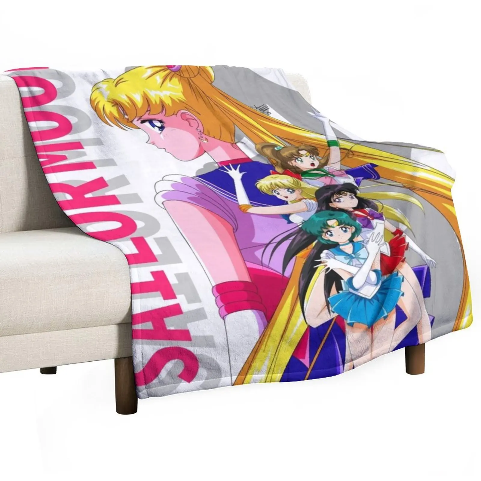 sailor moon Throw Blanket Cute Extra Large Throw Blankets