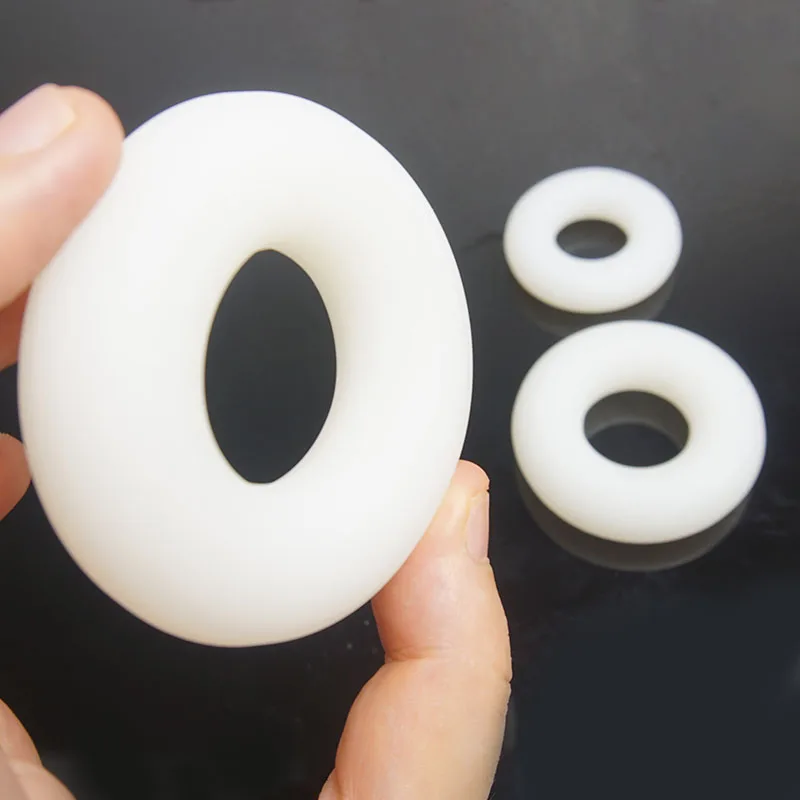 Anillo de silicona para pene que brilla en la oscuridad, anillo grueso para pene, extender la erección, retrasar la eyaculación, restricción de testículos, Juguetes sexuales para hombres