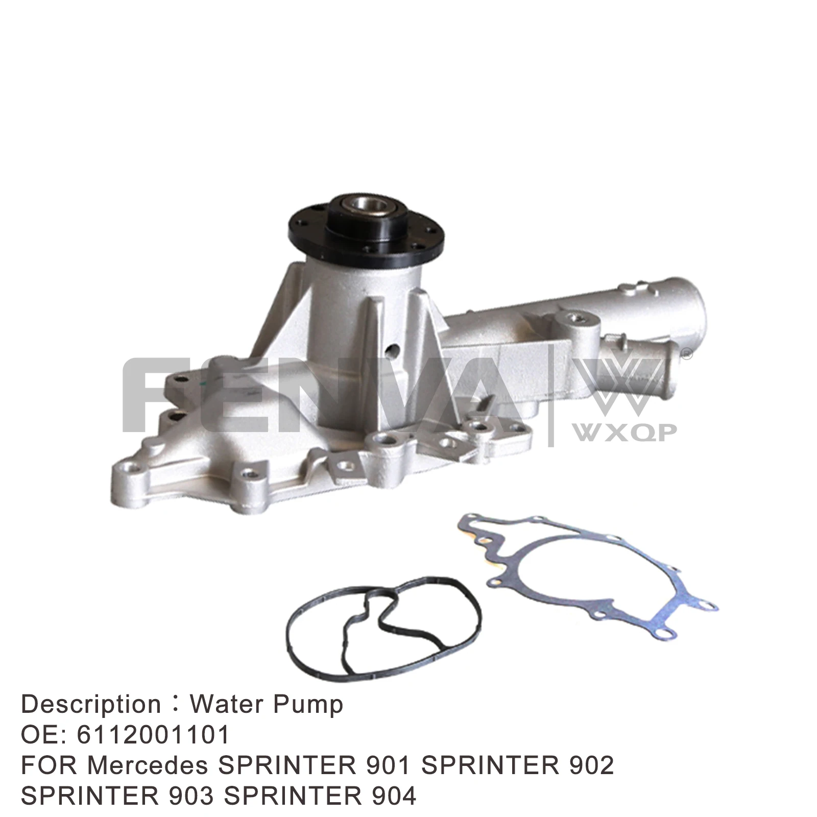 Auto Parts Water Pump Compatible With Mercedes G-Class W463 & Sprinter 901-906 1989-2023 6112001101 6112000501 6112000801