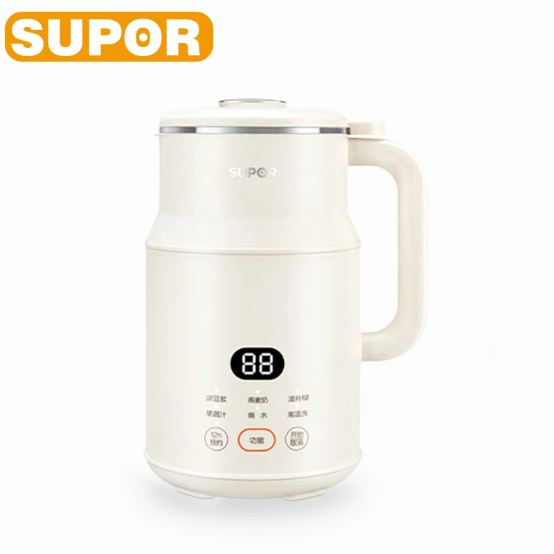 

800ml SUPOR Soymilk Maker Electric Food Blender Automatic Intelligent Juicer Fresh Juice Maker Wall Breaking Filter Free 220V