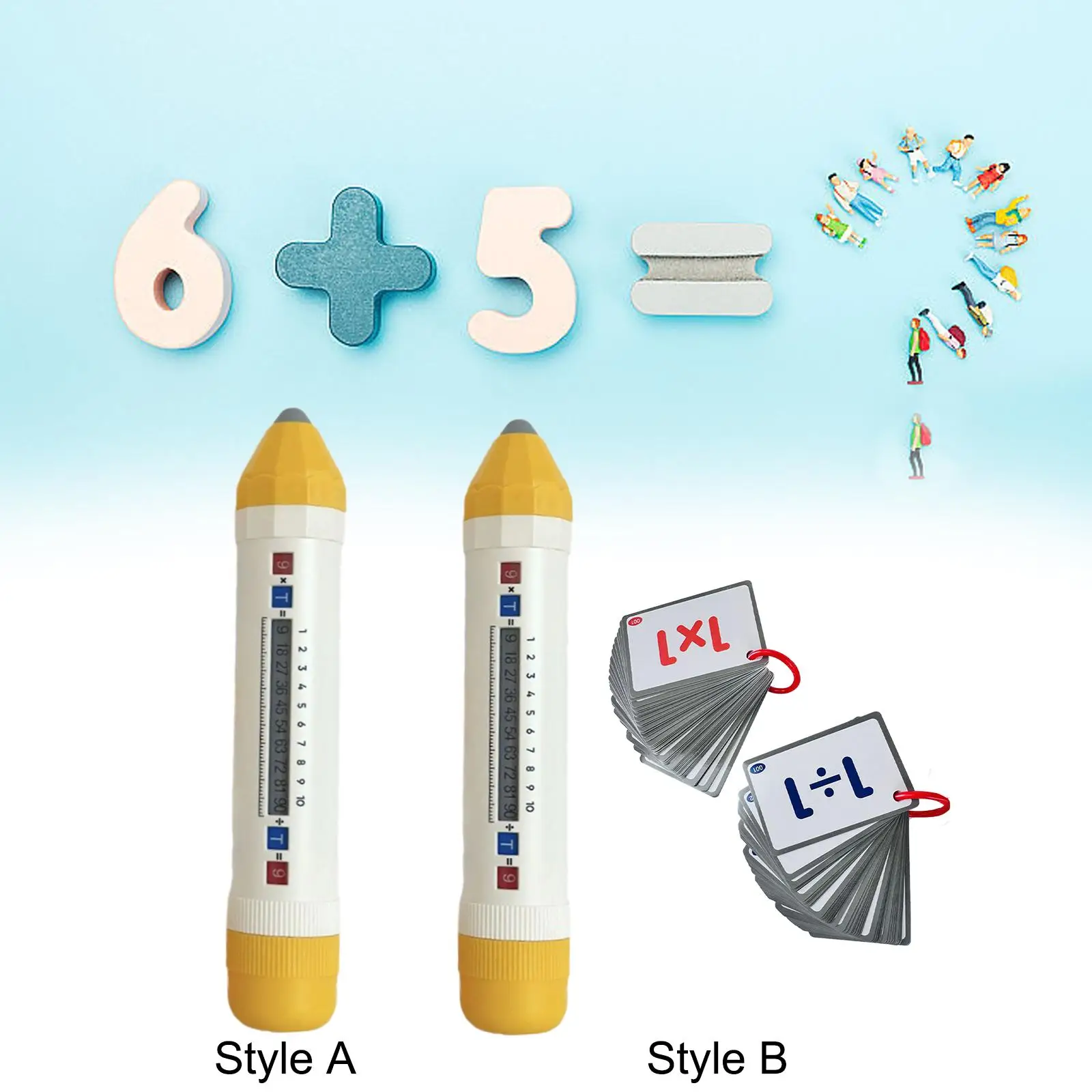 Vermenigvuldigen en delen Leren Pen Leren Speelgoed Wiskundeonderwijs voor thuis