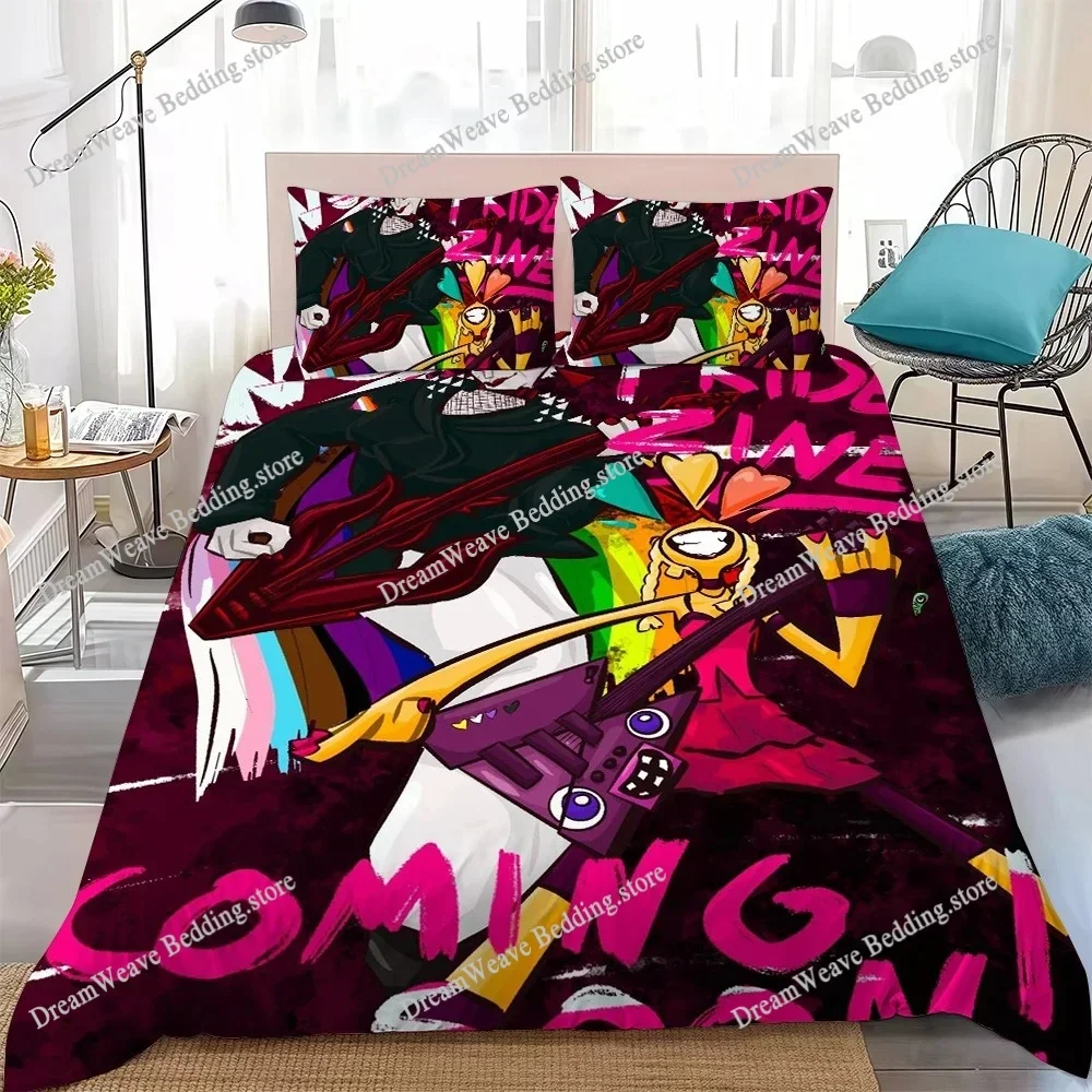 Game N-No Straight Roads Duvet Cover Set Home Style Bedding Soft Laundry Cotton Bed Student Dormitory GiftFQH