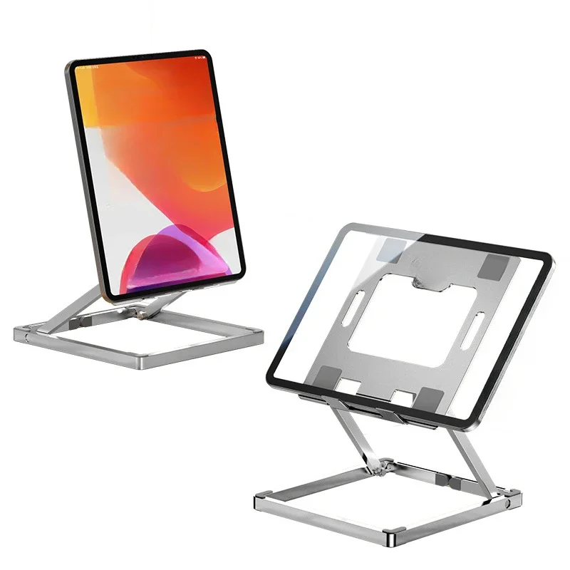 Tablet Stand Aluminum Alloy Heat Dissipation Folding Portable Bipedal Height Increasing Desktop Office Laptop Stand