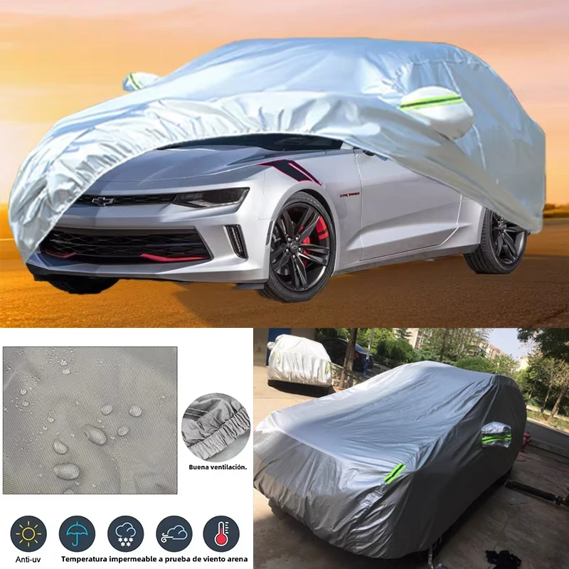 

For Chevrolet Camaro Outdoor Protection Full Car Covers Snow Cover Sunshade Waterproof Dustproof Exterior Car Accessories