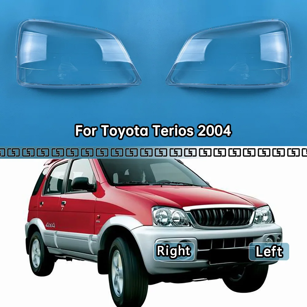 

Для Toyota Terios 2004, крышка передних фар, линза для фар, абажур, прозрачный абажур, корпус из плексигласа, замена корпуса