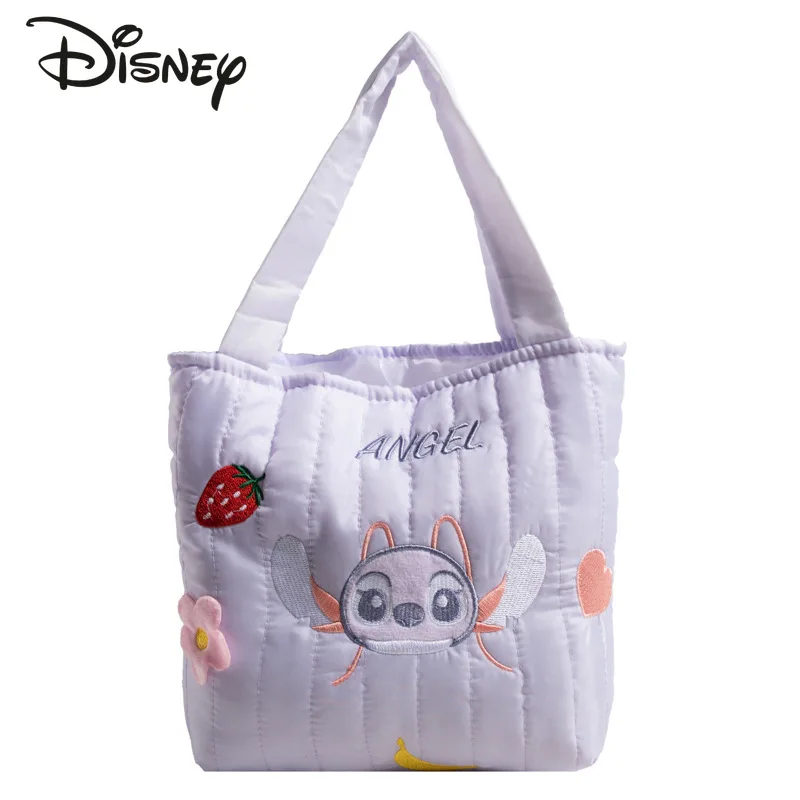 Disney's New Women's Handbag Fashionable High Quality Girls' Shopping Bag Multi Functional Large Capacity Women's Storage Bag