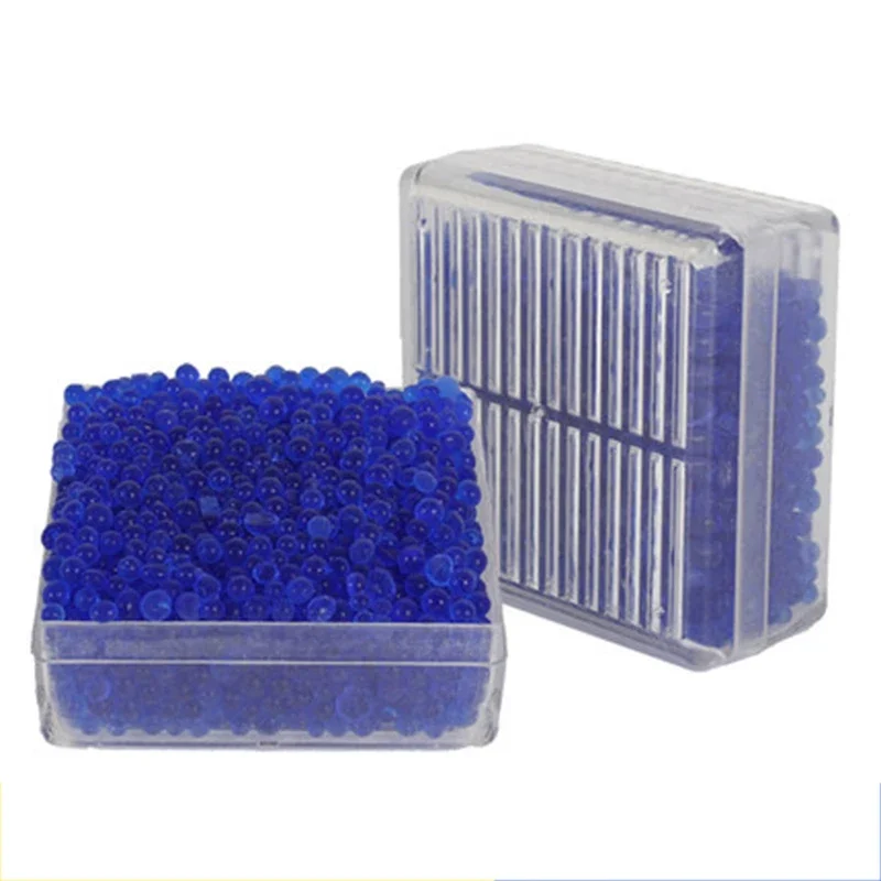 Reusable Silica Gel Box Silicagel Moisture Absorber Moisture-Proof Desiccant Box Color Changing Indicating Suit For