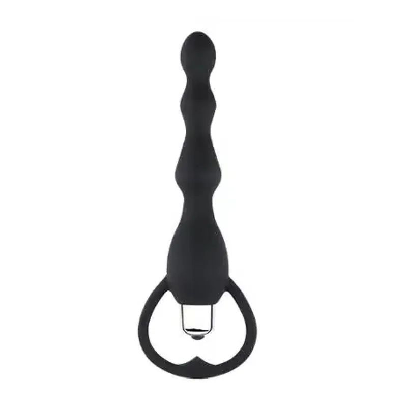 Vibrations-Analplug aus Silikon, Prostata-Massageperlen, Buttplug für Paare, weiches Sexspielzeug für Erwachsene_voghion.com