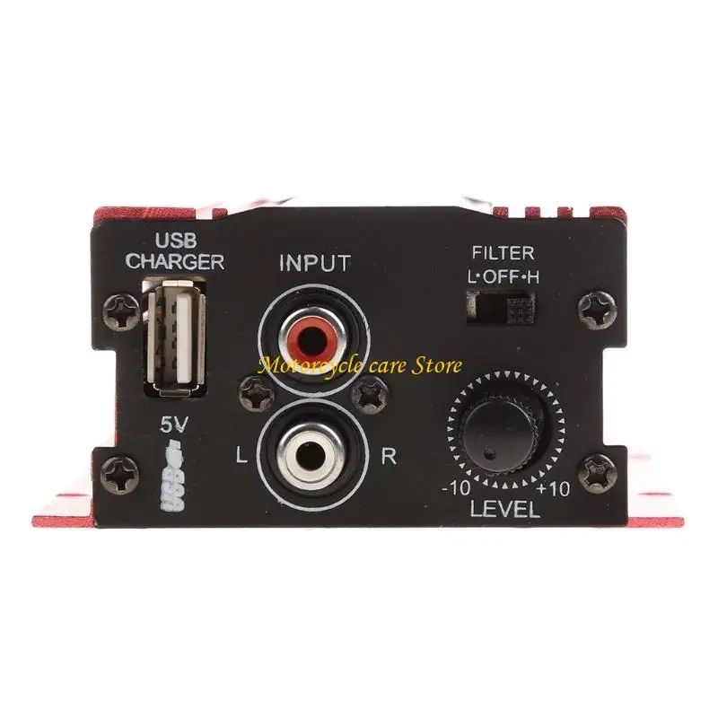 U75F Hi-Fi 36W 2 Channel Stereo Hifi Car Home Theater Amplifiers Sound Amplifier Car Sound Speaker