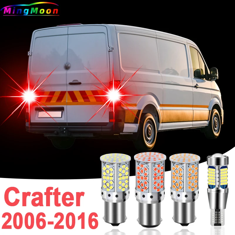 

Для VW Volkswagen Crafter 2006-2016 2007 2008 2009 2010 2011 2012 2013 2014 2015 2 шт. светодиодные стоп-сигналы резервные лампы аксессуары