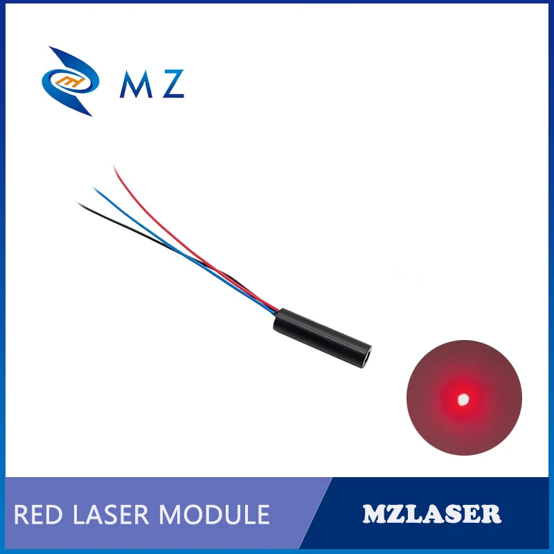 Red PWM TTL Control Laser D8mm 650nm 1mW 5mW 10MW 3V Class I Class II Class IIIA Class IIIB Industrial Grade Dot laser module