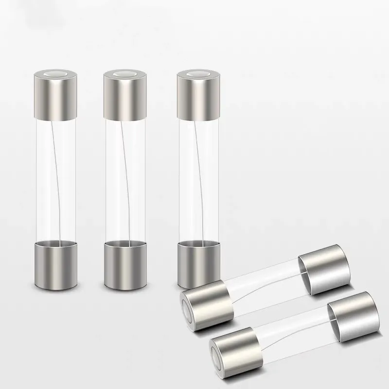 100 PZ 3.6*10 5X20MM 3.6X10MM fusibili in vetro 5*20 6*30MM 0.5/1/2/3/3.15/3/4/5/6/8/10A 250 V 1 scatola da 100 pezzi